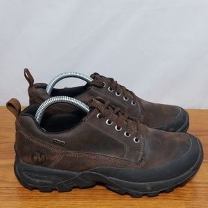 Merrell Styria Waterproof Dark Earth Shoes L New